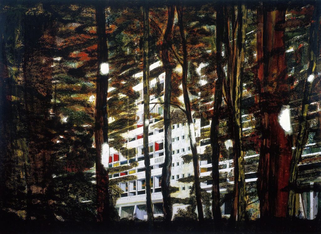 l’Unité d'Habitation, por Peter Doig 