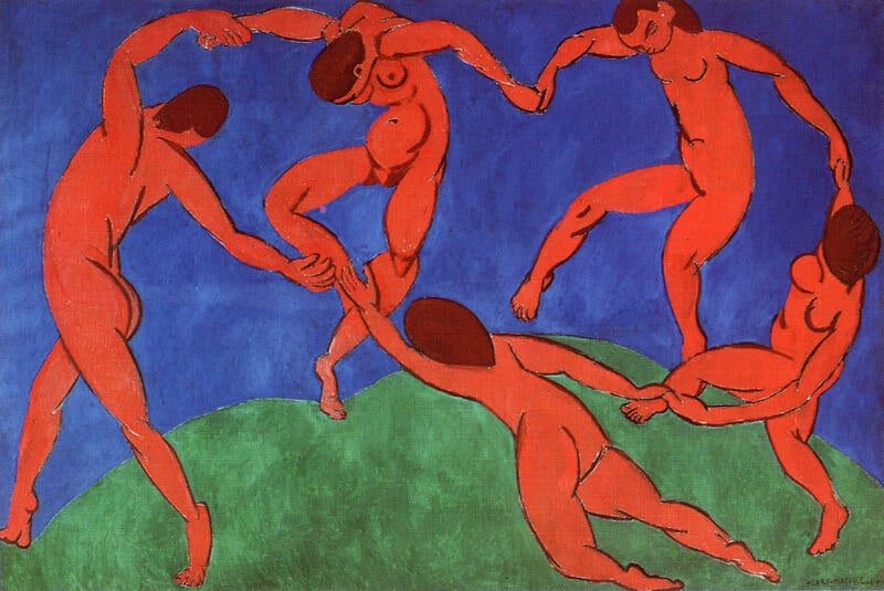 Danse (Dança), 1910 - A mais famosa