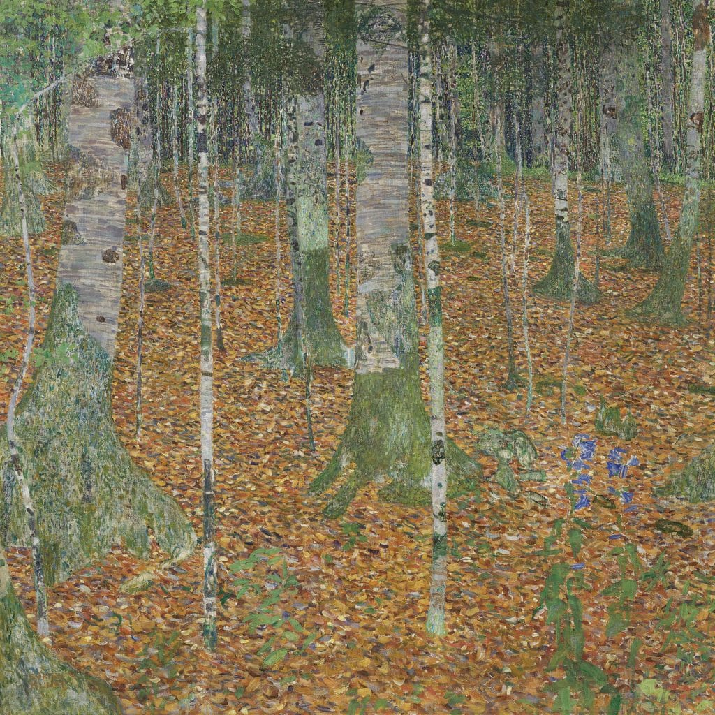 Birch Forest, de Gustav Klimt