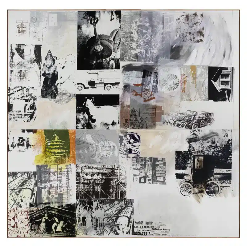 Robert Rauschenberg Thaddaeus Ropac art basel